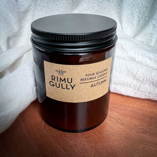 Rimu Gully Scented Beeswax Candle - Autumn